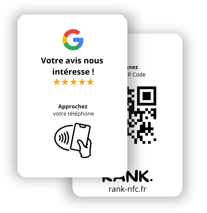 Carte Avis Google