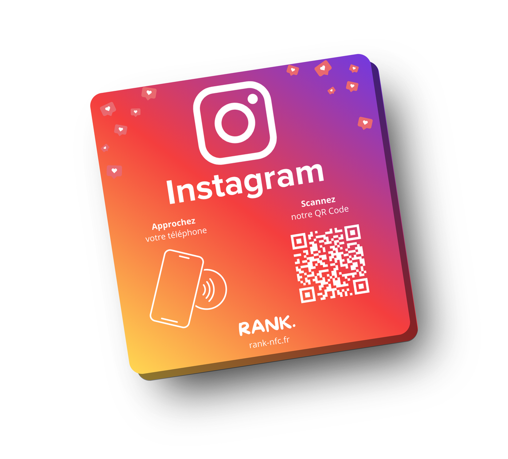 Plaque Instagram
